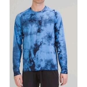 Lululemon Metal Vent Tech Shirt 2.0 Mens M Blue Long Sleeve Active Athleisure